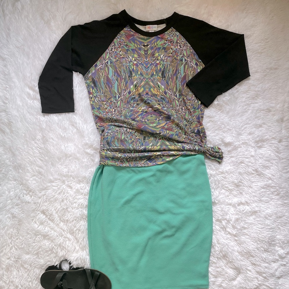 Colorful Baseball T / LulaRoe Randy